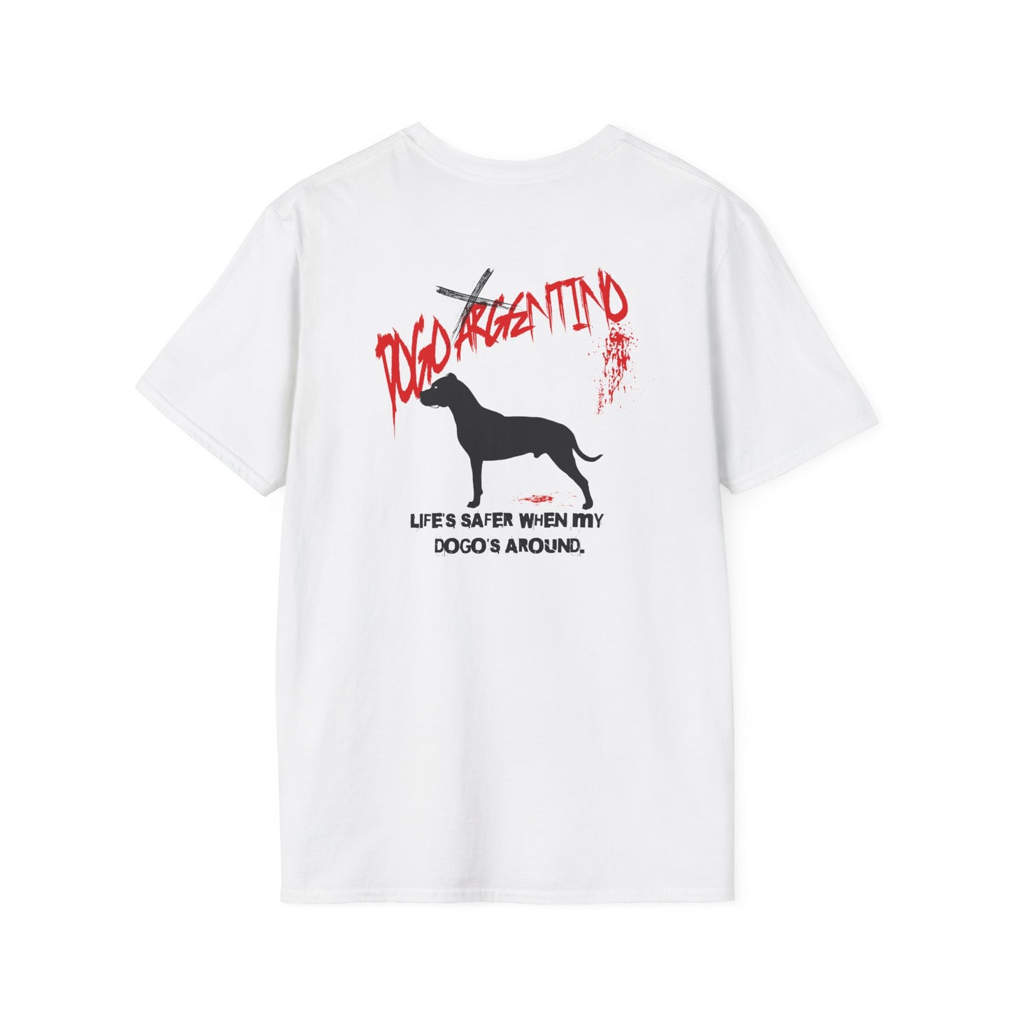 Lifes Safer When My Dogos Around T-Shirt