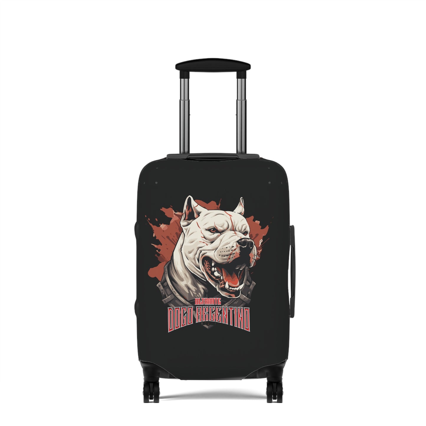 Barking Dogo Argentino Luggage Cover