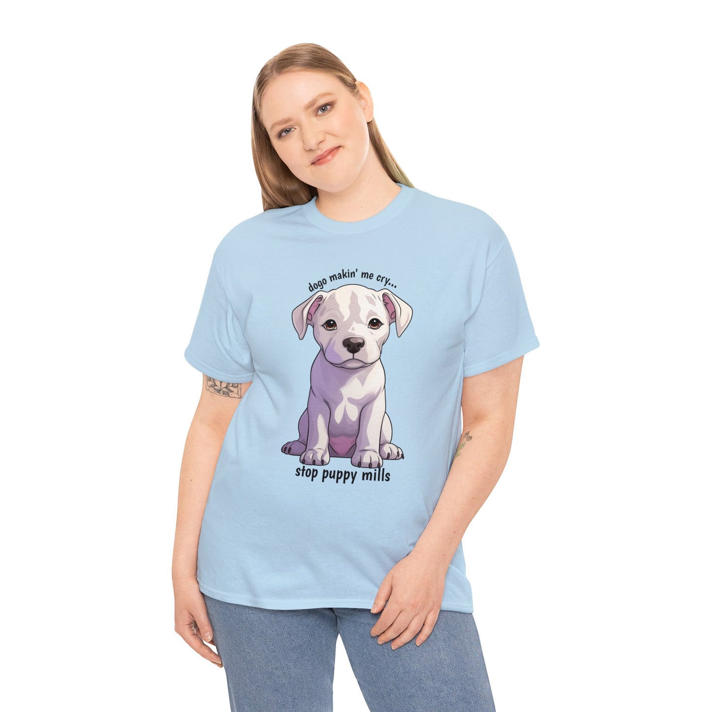 Dogo Making Me Cry T-shirt