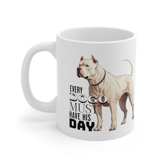 Dogo Dog Ceramic Mug 11oz