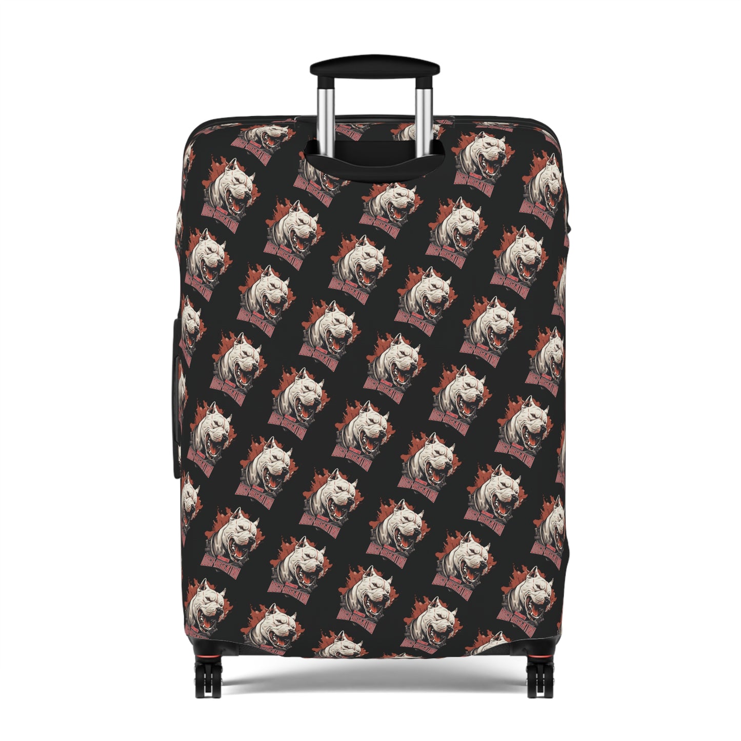 Barking Dogo Argentino Luggage Cover