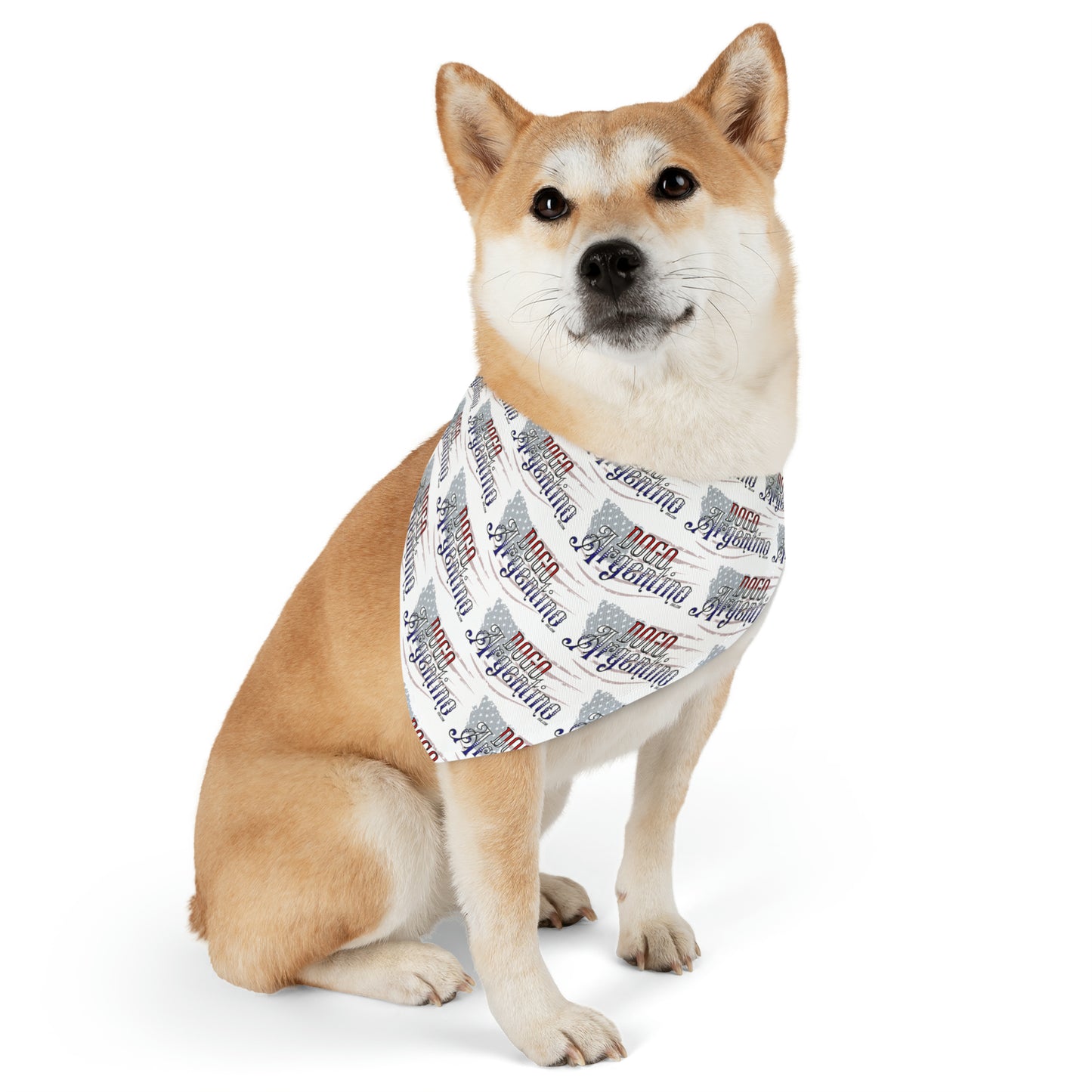 Flag Dogo Argentino USA Pet Bandana Collar