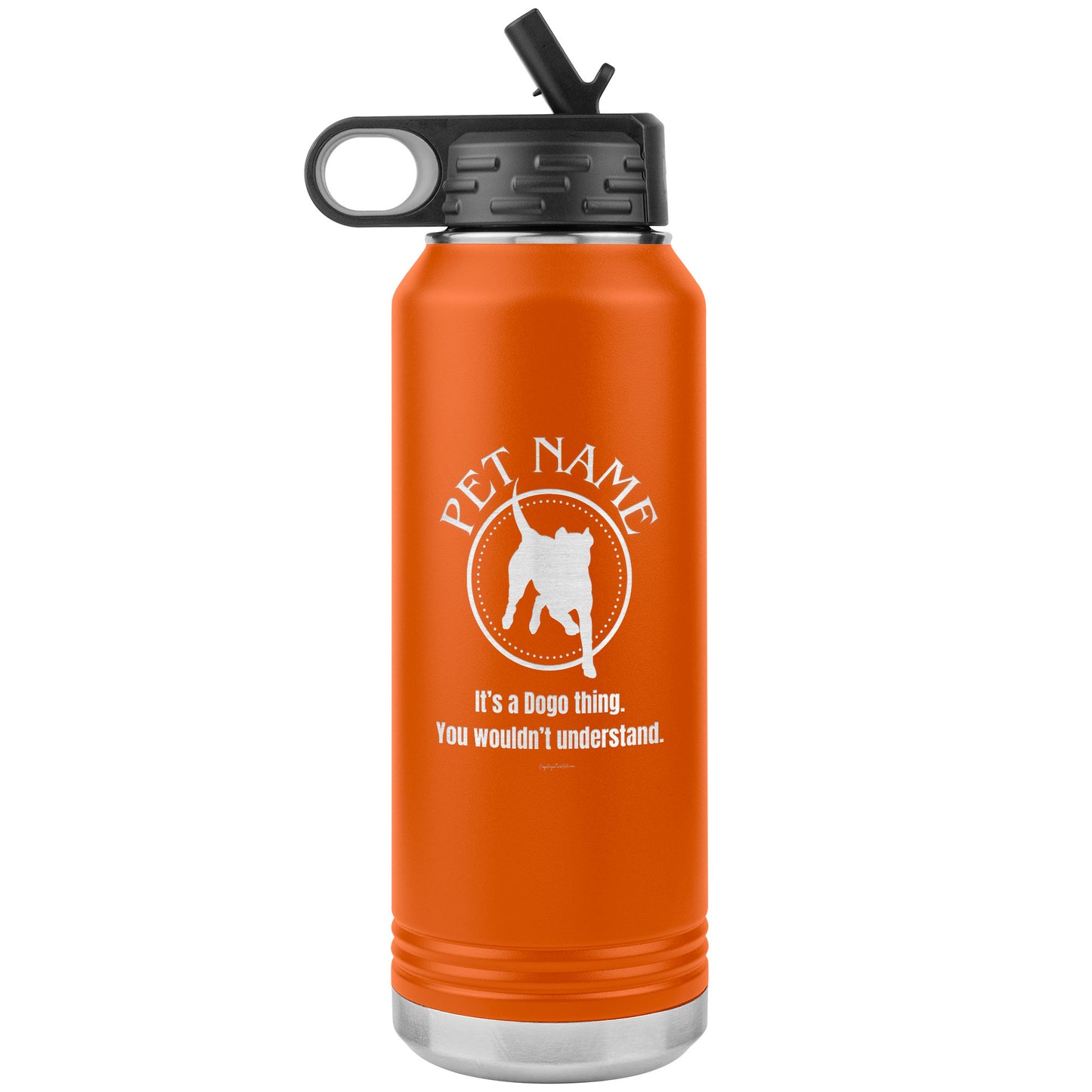 It’s A Dogo Thing Custom Laser Etched Waterbottle 32oz